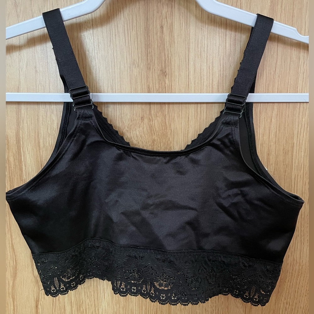 Ruby Ribbon Rack Sample Lace Demiette, black size 38 - Picture 2 of 2